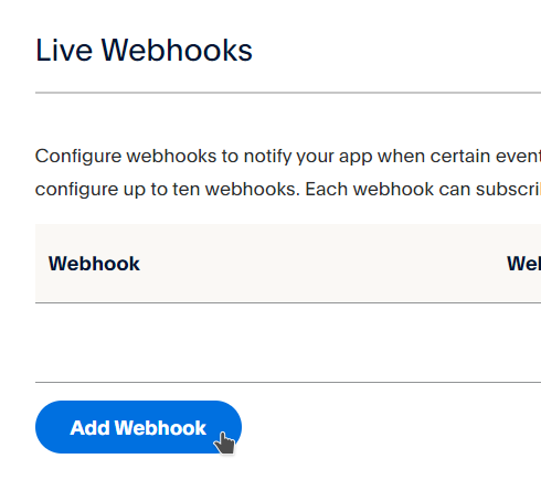 PayPal webhook example 1